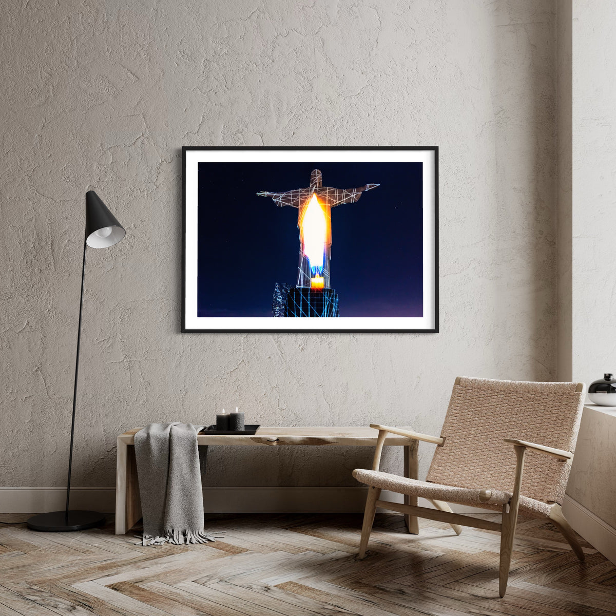 Cristo Redentor/ Rio de Janeiro 2014 (signed + Frame)