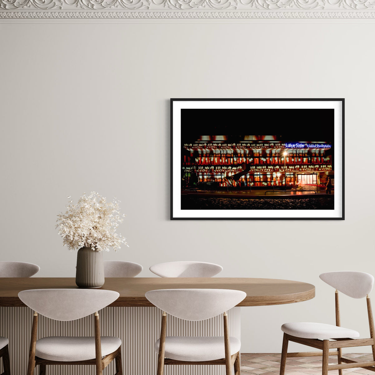 Zürich (Schweiz/ Switzerland)  WINTERZAUBER 2005 (signed + Frame)