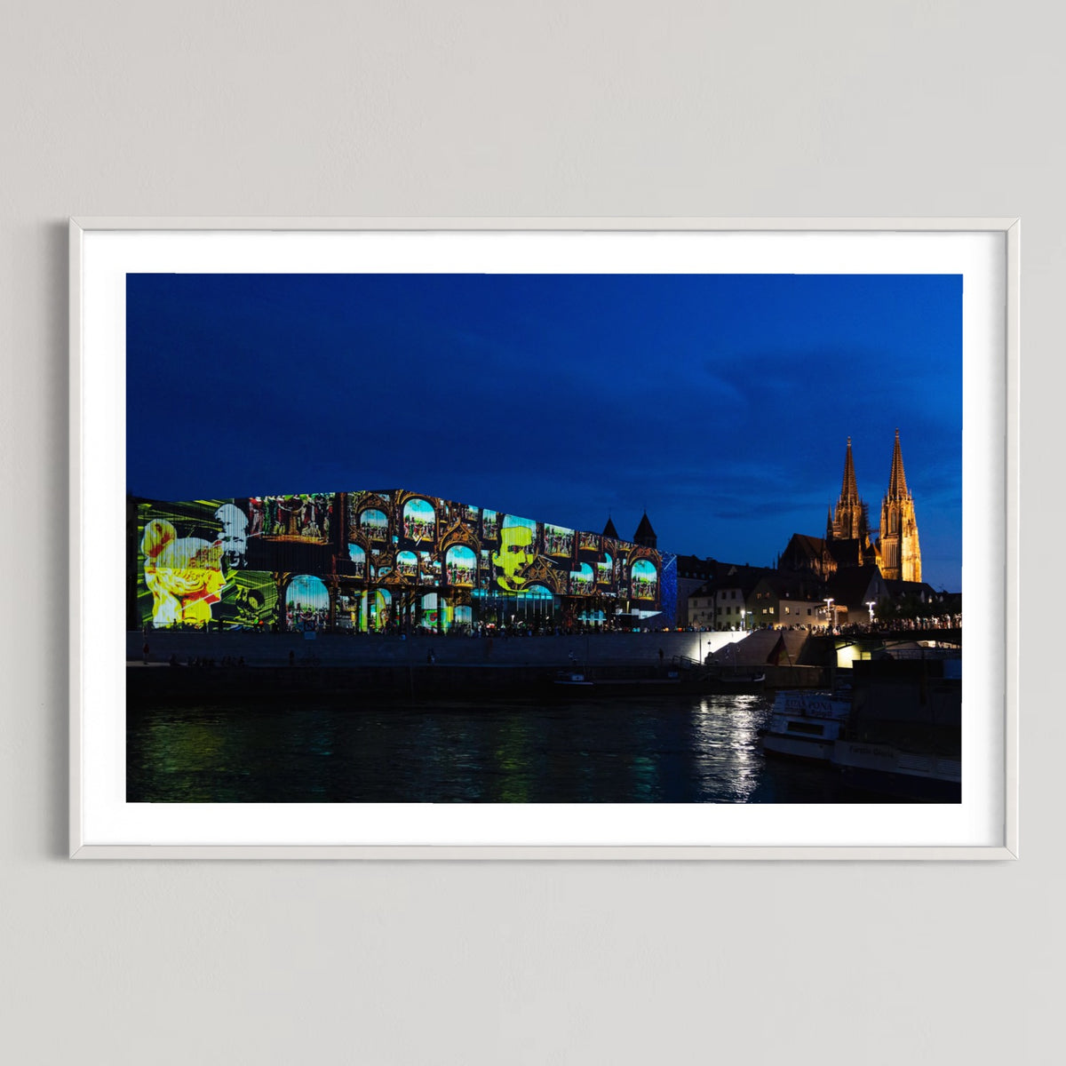Regensburg Museum Haus der bayerischen Geschichte 2018 (signed + Frame)