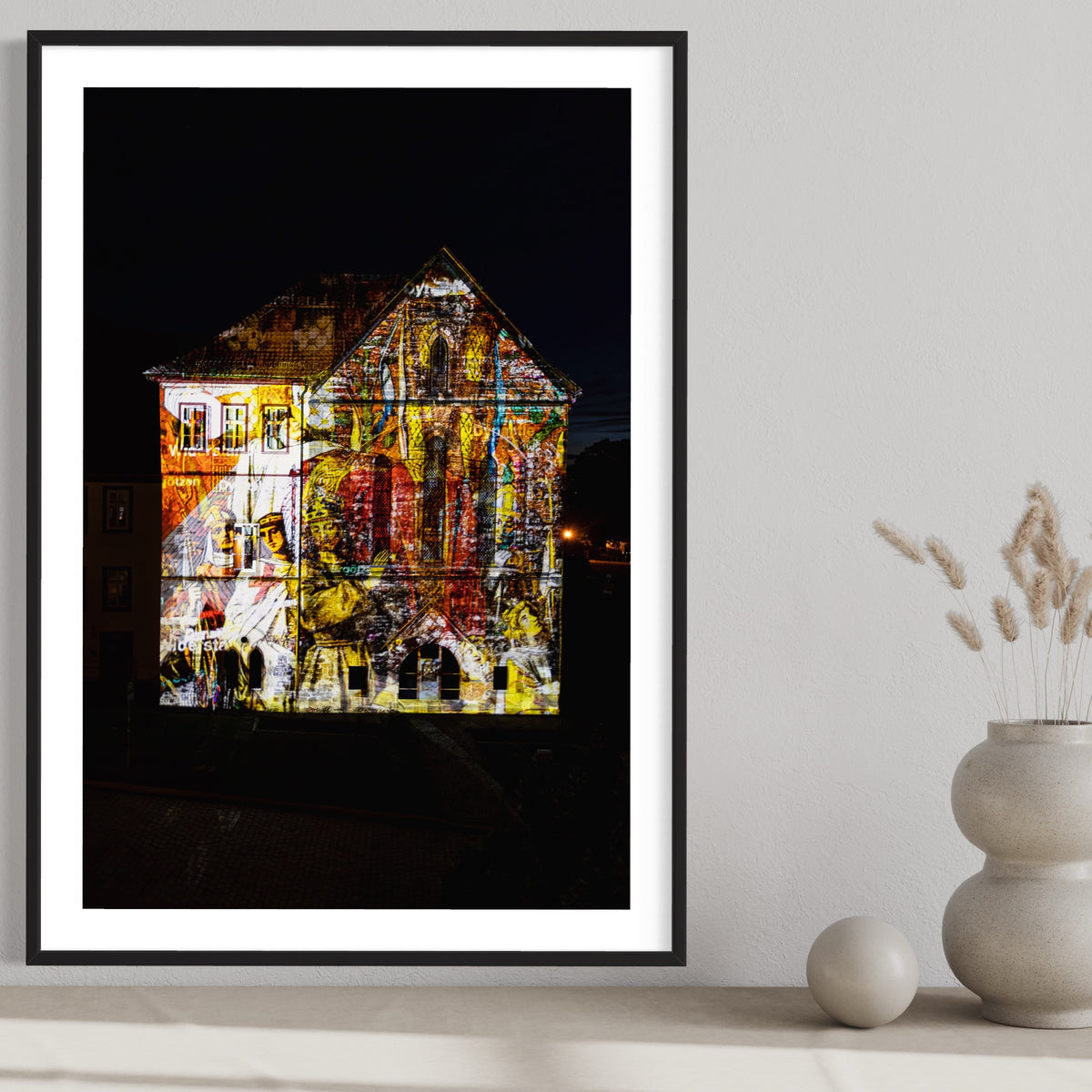 Eisenach Museum Predigerkirche „Nun aber seid ihr Licht. Elisabeth“ 2021 (signed + Frame)