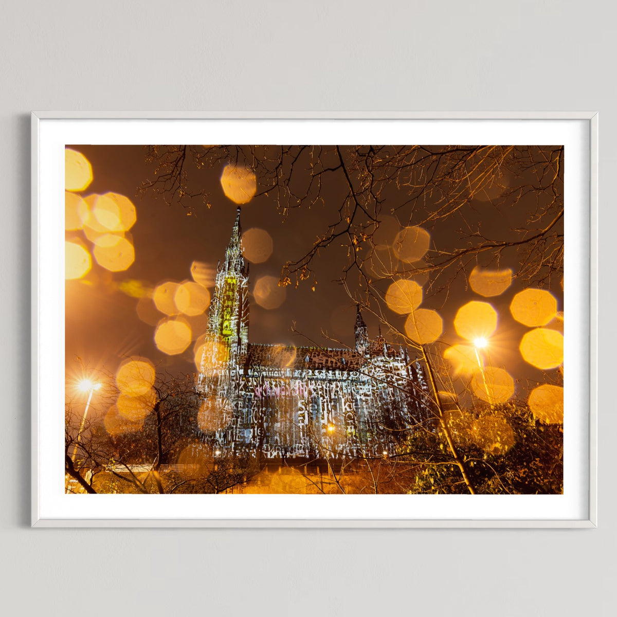 Munich/ München Hl.Kreuz Kirche Giesing 2015 (signed + Frame)