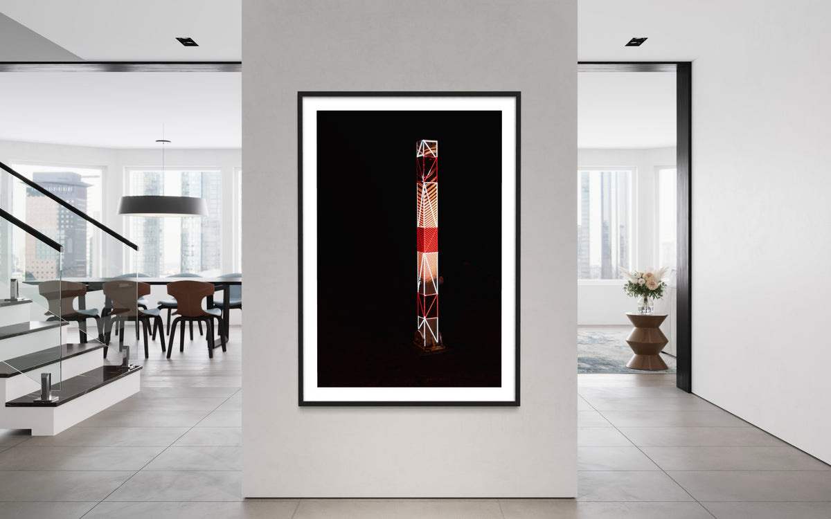 Berlin Hidden Places jamb /  Pfosten 2020  (signed + Frame)