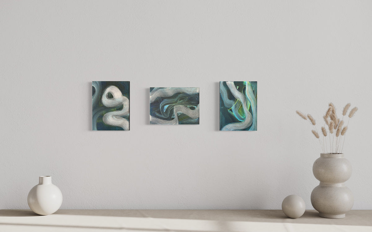 Untitled/ ohne Titel - Painting on Canvas 2007 (24x18cm)