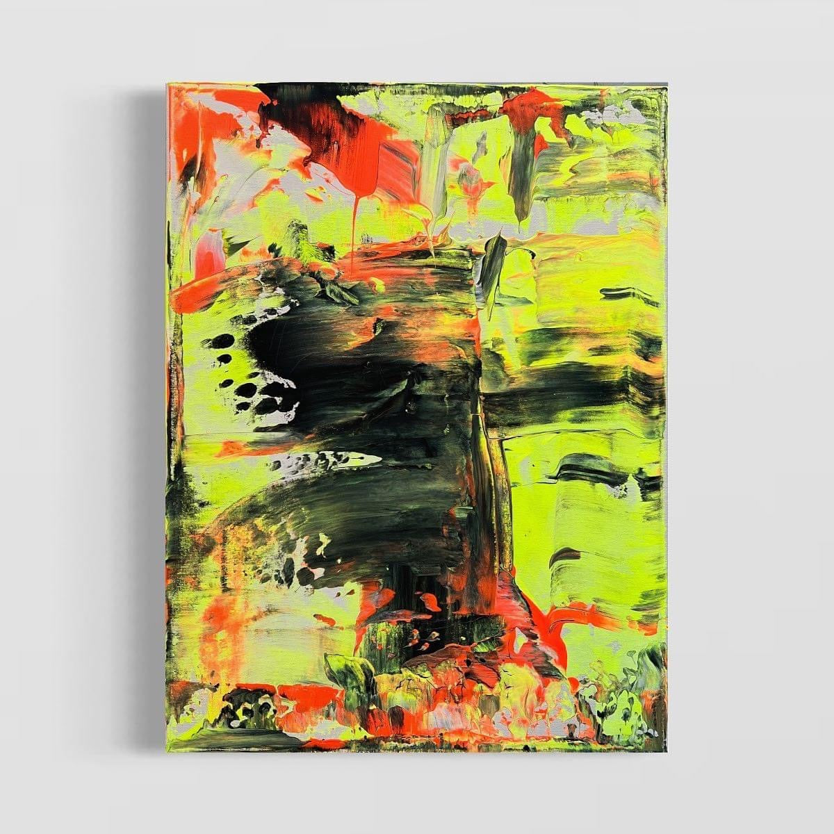 Untitled/ ohne Titel - Painting on Canvas 2022 (40x30cm)