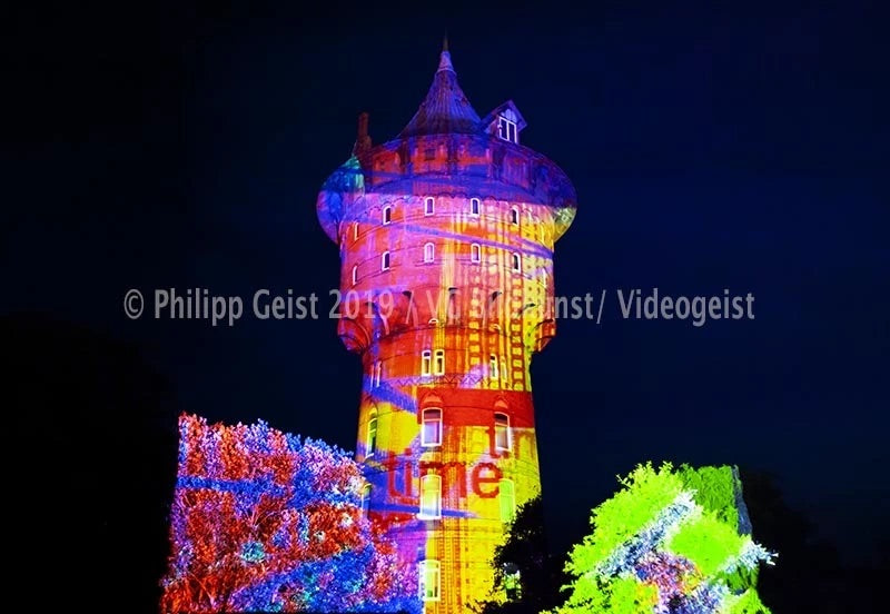 Cuxhaven Wasserturm „Liquid Time“ 2011 (signed + framed)