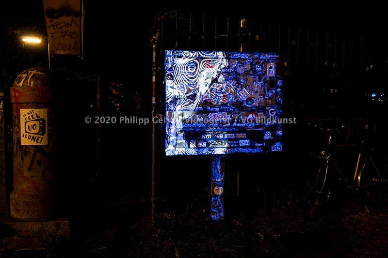 Berlin Hidden Places Cigarette machine 2020  (signed + Frame)