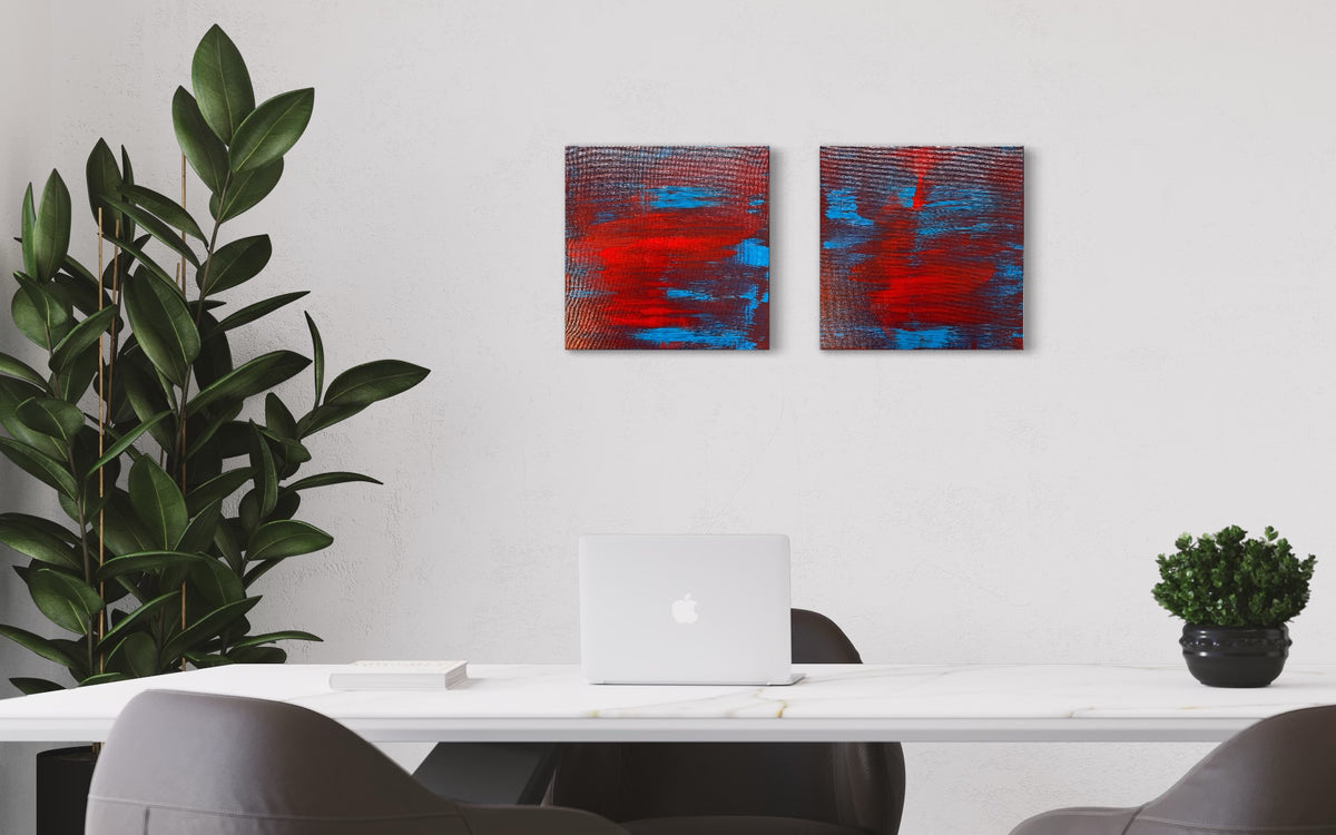Untitled/ ohne Titel - Painting on Canvas 2021 (40x40cm)