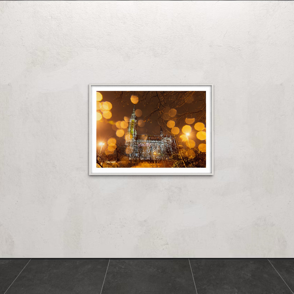 Munich/ München Hl.Kreuz Kirche Giesing 2015 (signed + Frame)