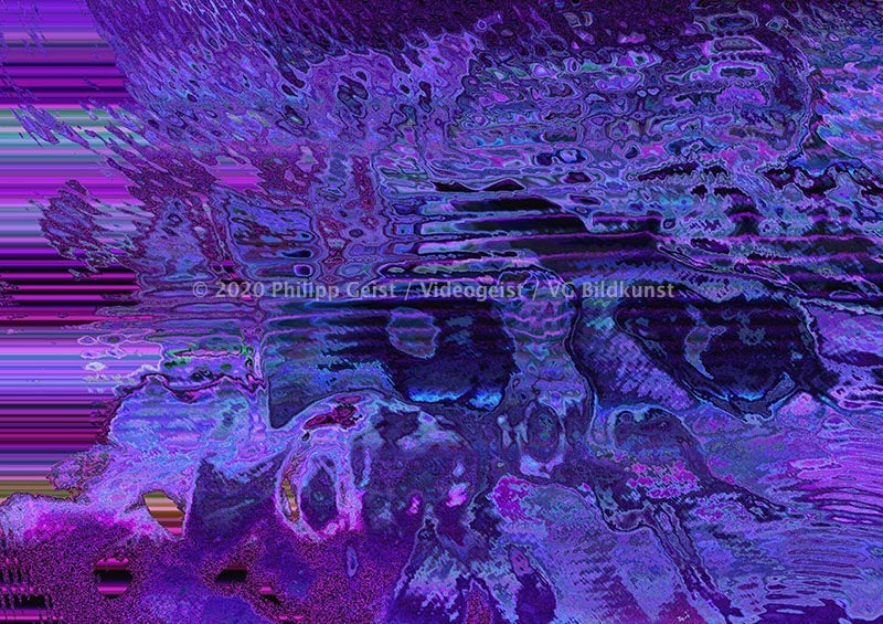 Generative Art / Videostill Morph-Series 2020 (signed)