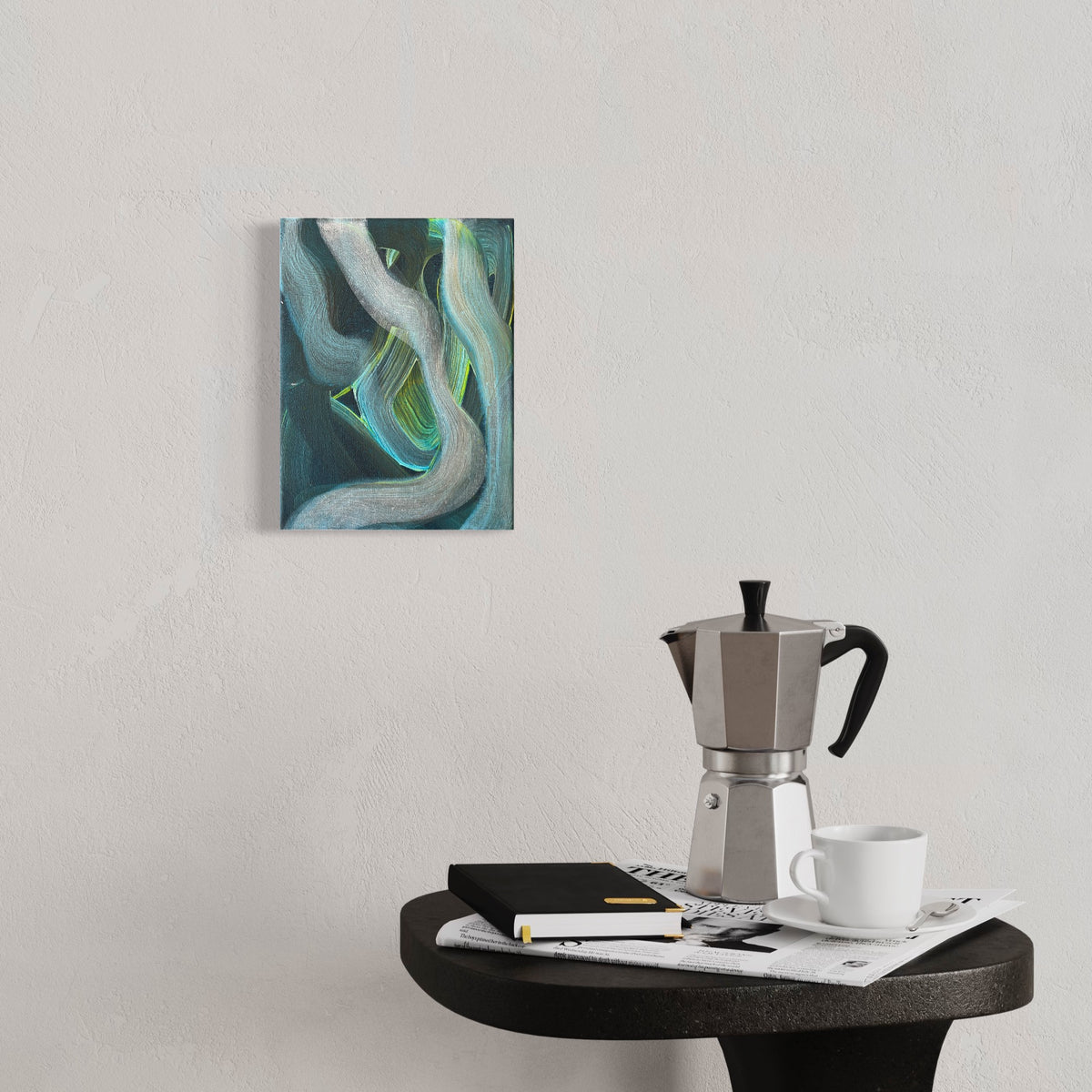 Untitled/ ohne Titel - Painting on Canvas 2007 (24x18cm)