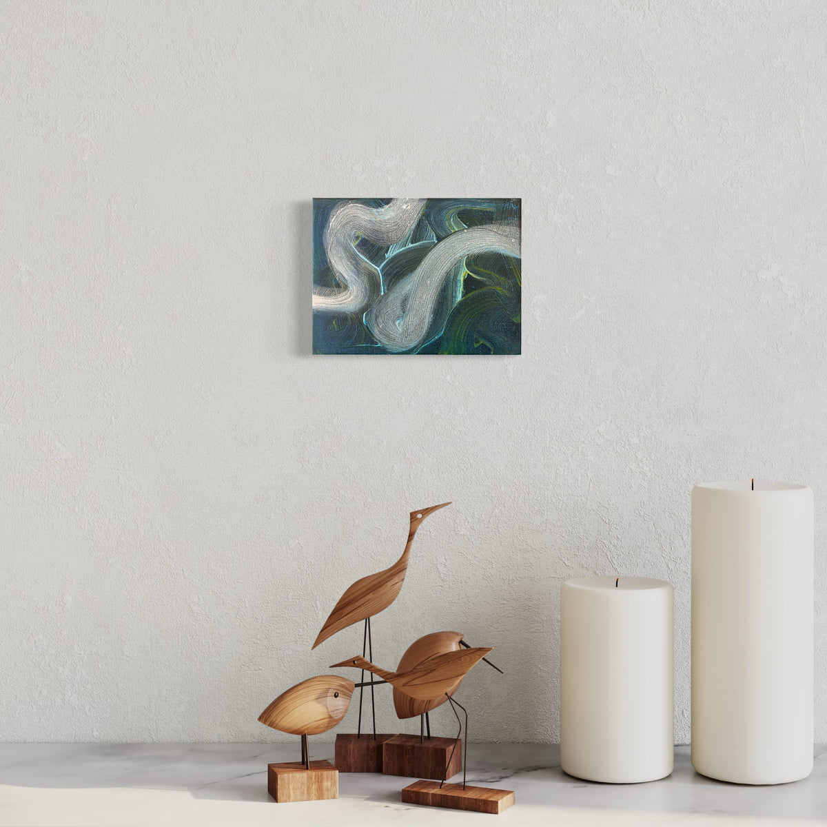 Untitled/ ohne Titel - Painting on Canvas 2007 (24x18cm)