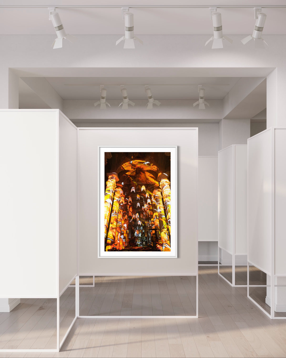 Munich / München Hl.Geist Kirche Unter Flügeln/ Under Wings 2019 (signed + Frame)
