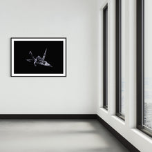 Laden Sie das Bild in den Galerie-Viewer, Hidden Places Origami Crane 2020  (signed + Frame)
