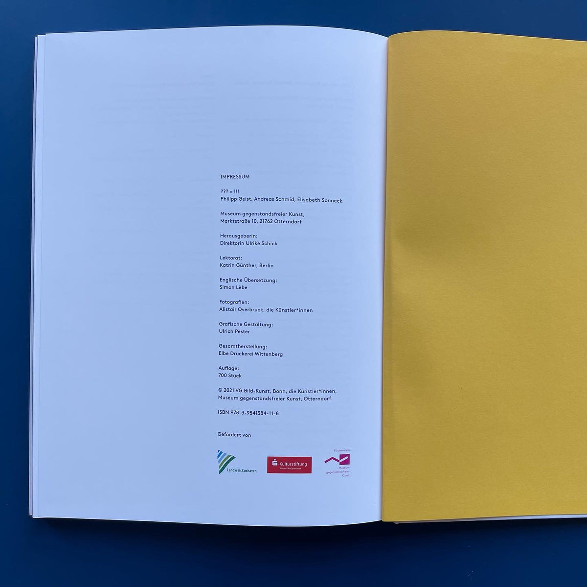 Book / Buch Philipp Geist, Andreas Schmid, Elisabeth Sonneck Museum gegenstandsfreier Kunst