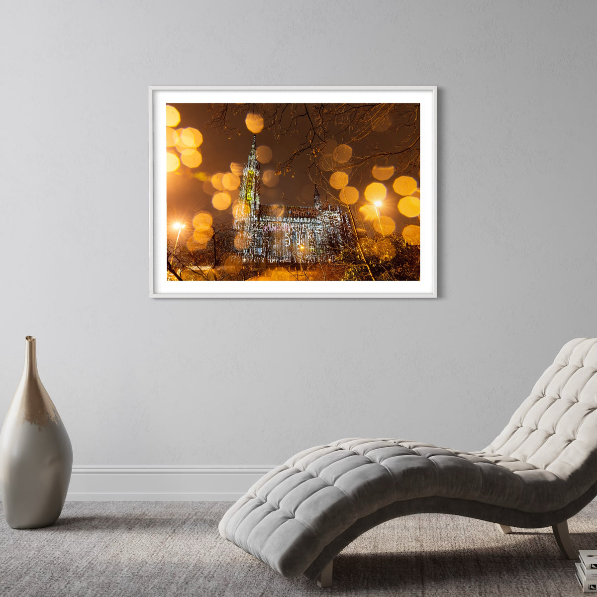 Munich/ München Hl.Kreuz Kirche Giesing 2015 (signed + Frame)