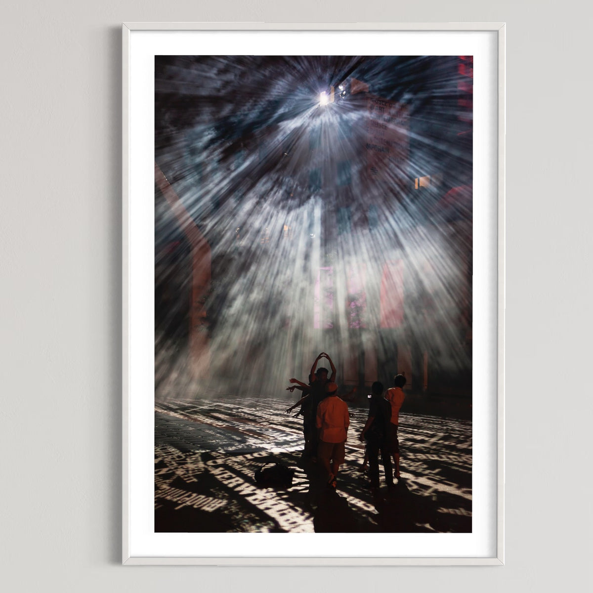 Montreal/ Canada 2010 Place Des Festival / Mutek Festival 2010 Time Drifts 2010 (signed + Frame)