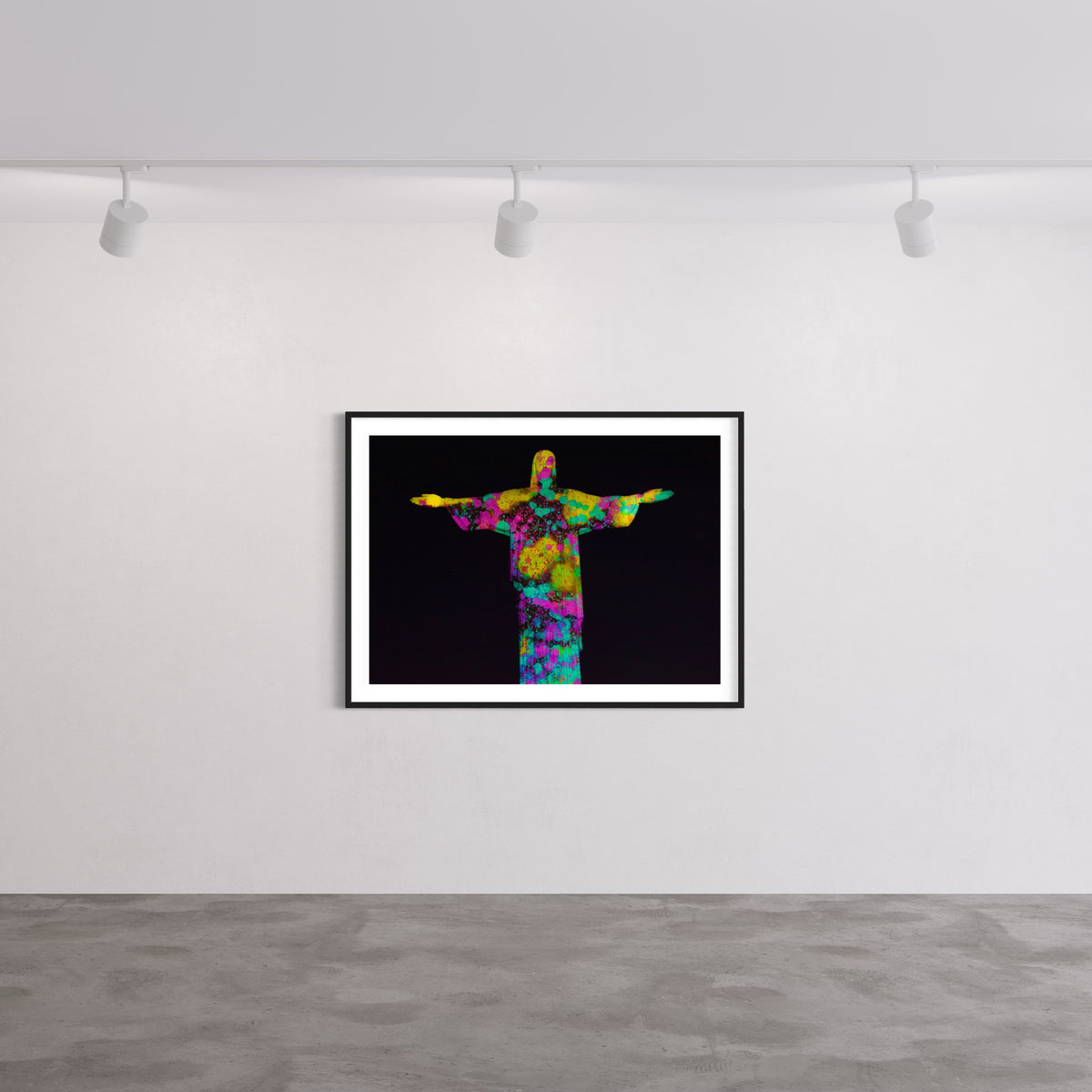 Cristo Redentor/ Rio de Janeiro 2014  (signed + Frame)