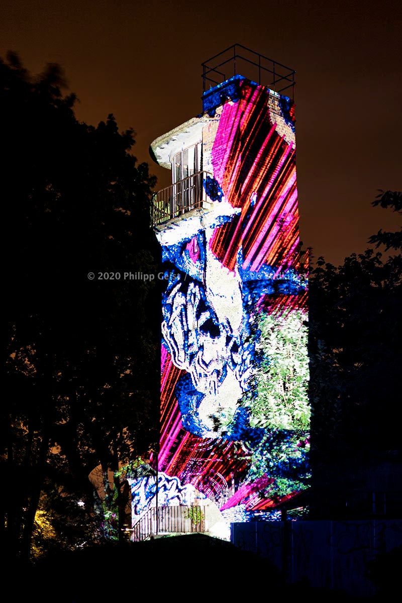 Hidden Places Berlin observation tower/ aussichtsturm 2020 (signed + Frame)