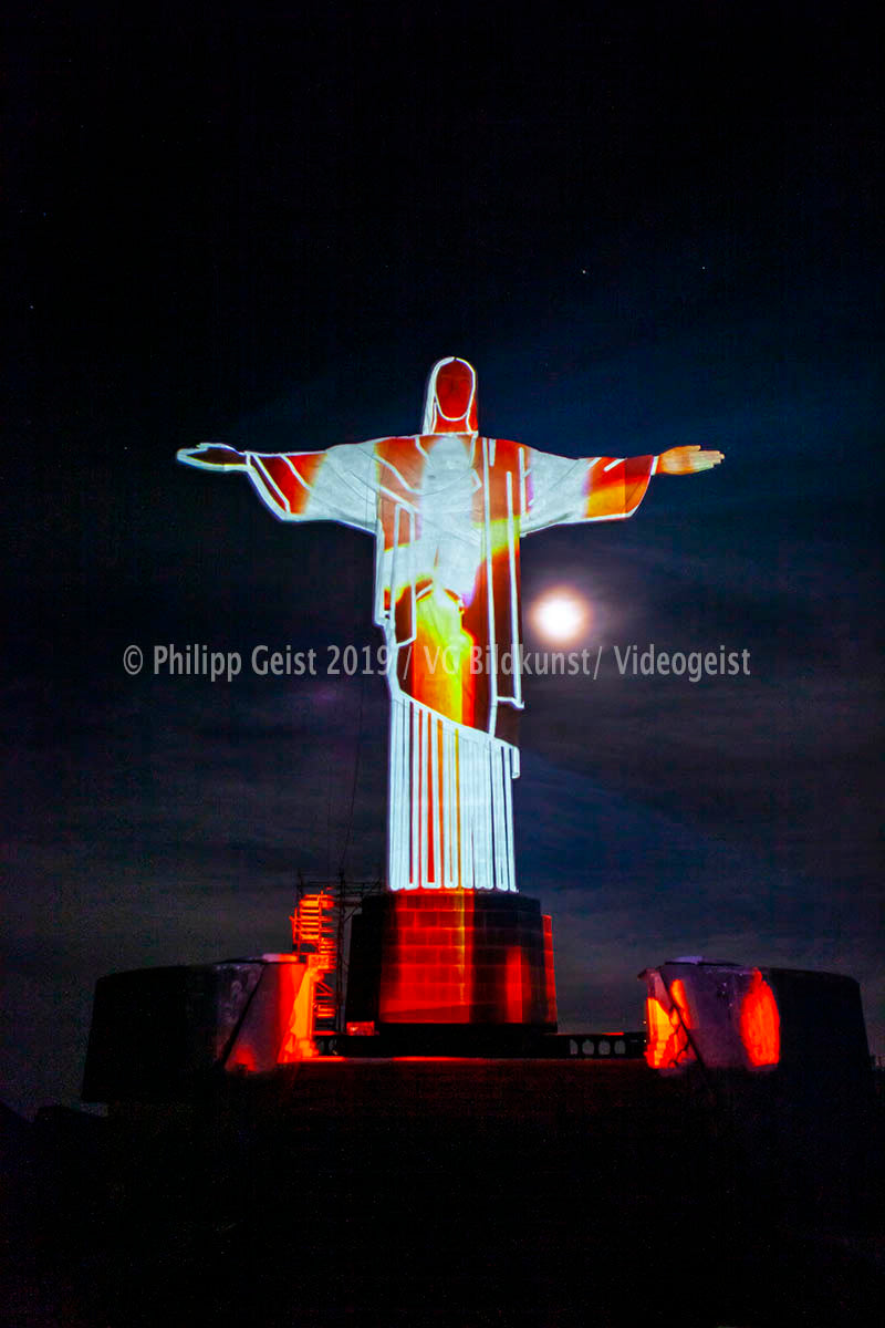 Cristo Redentor/ Rio de Janeiro 2014  (signed + Frame)