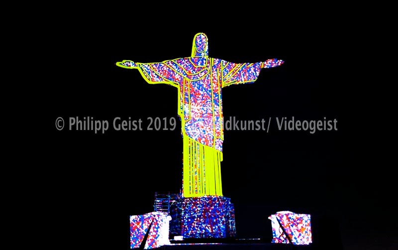 Cristo Redentor/ Rio de Janeiro 2014  (signed + Frame)
