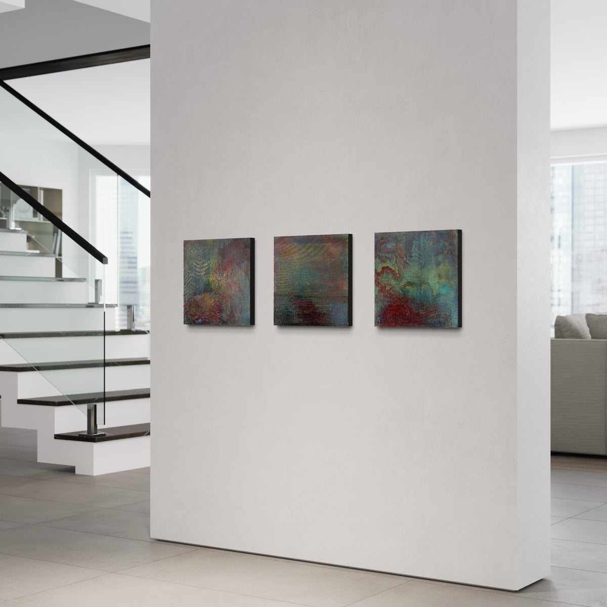 Untitled/ ohne Titel - Painting on Canvas 2007 (30x30cm)