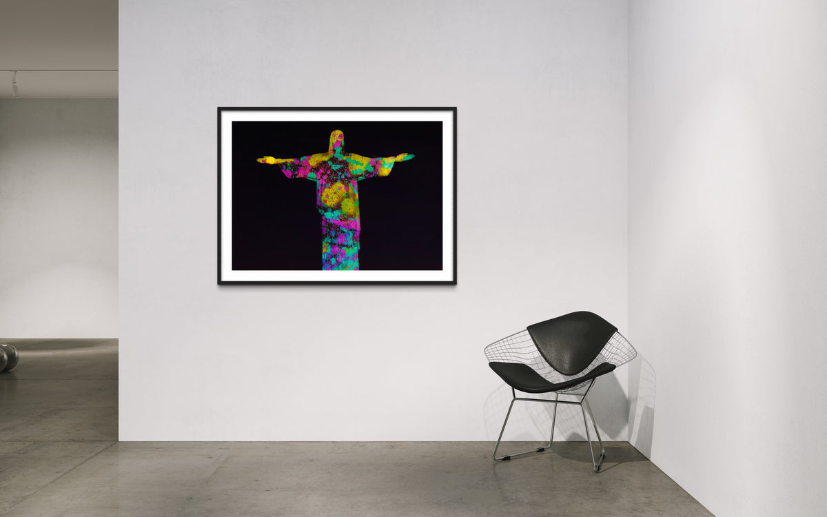 Cristo Redentor/ Rio de Janeiro 2014  (signed + Frame)