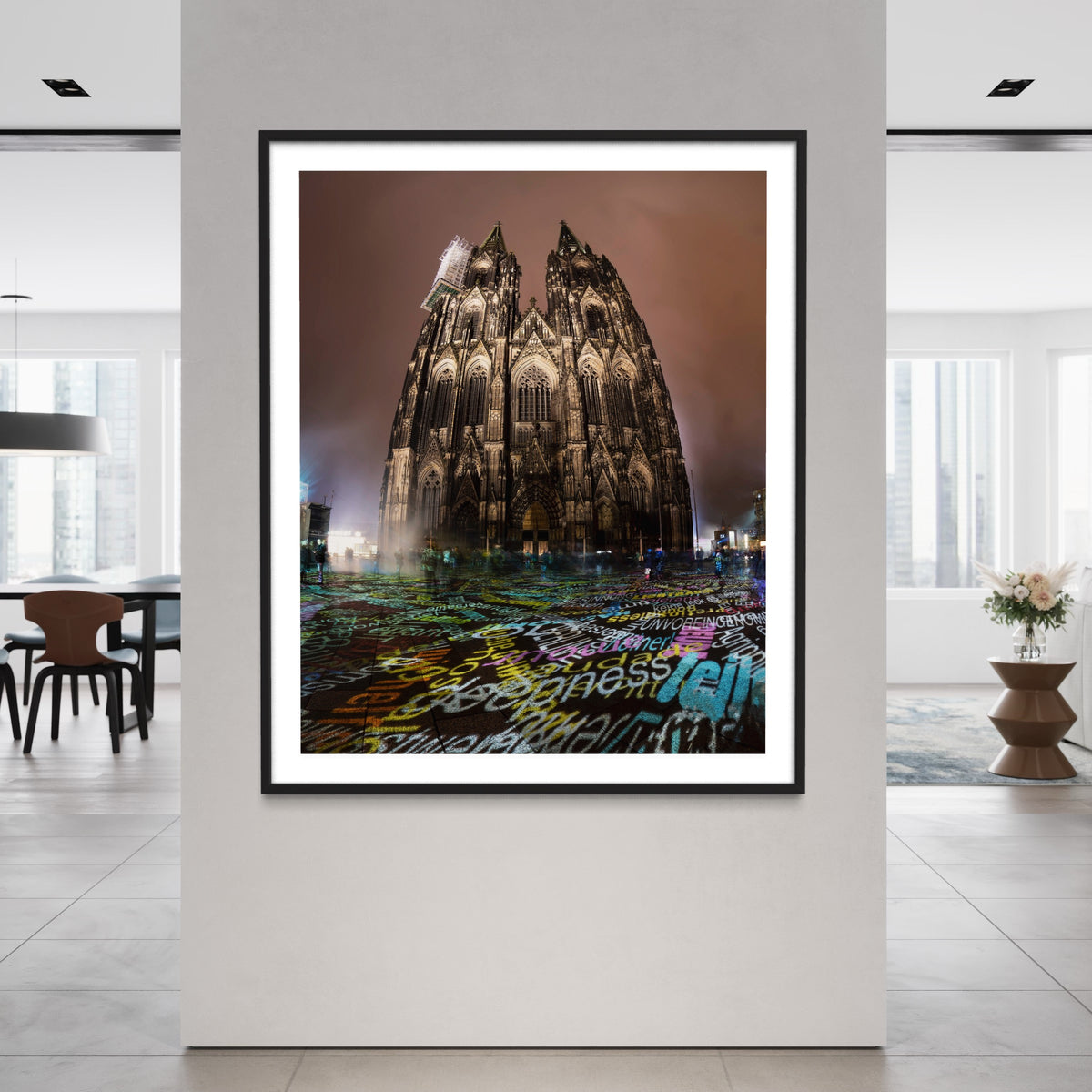 Köln/ Cologne Time Drifts Cologne 2016/2017 (signed + Frame)
