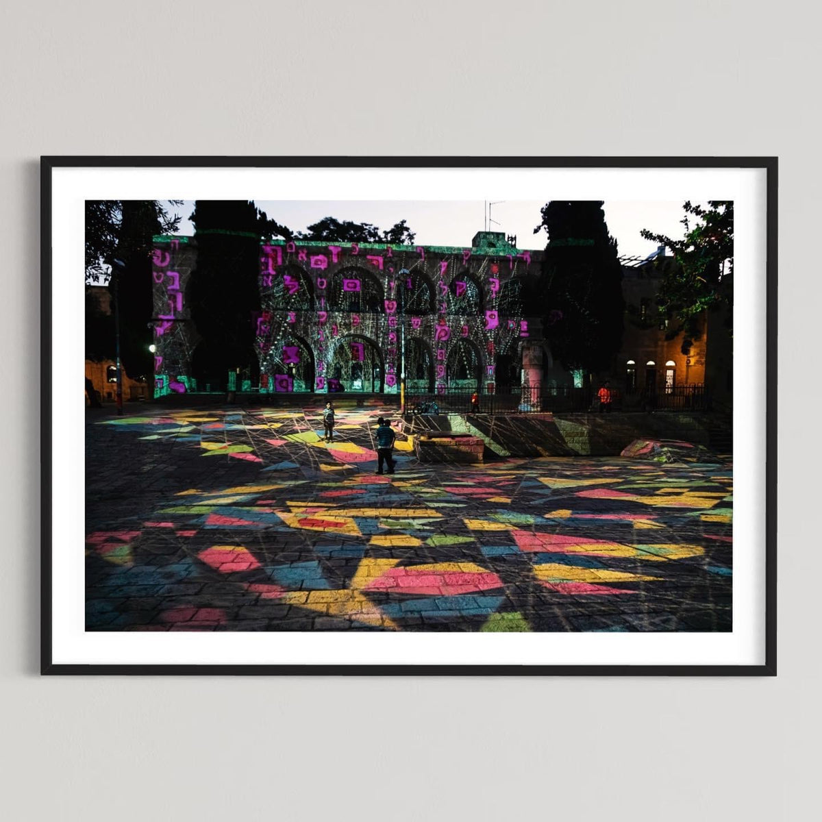 Jerusalem - Time Drifts Jerusalem 2018 (signed + Frame)