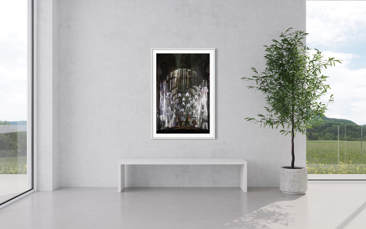 München Hl.Geist Kirche Unter Flügeln/ Under Wings 2019 (signed + Frame)