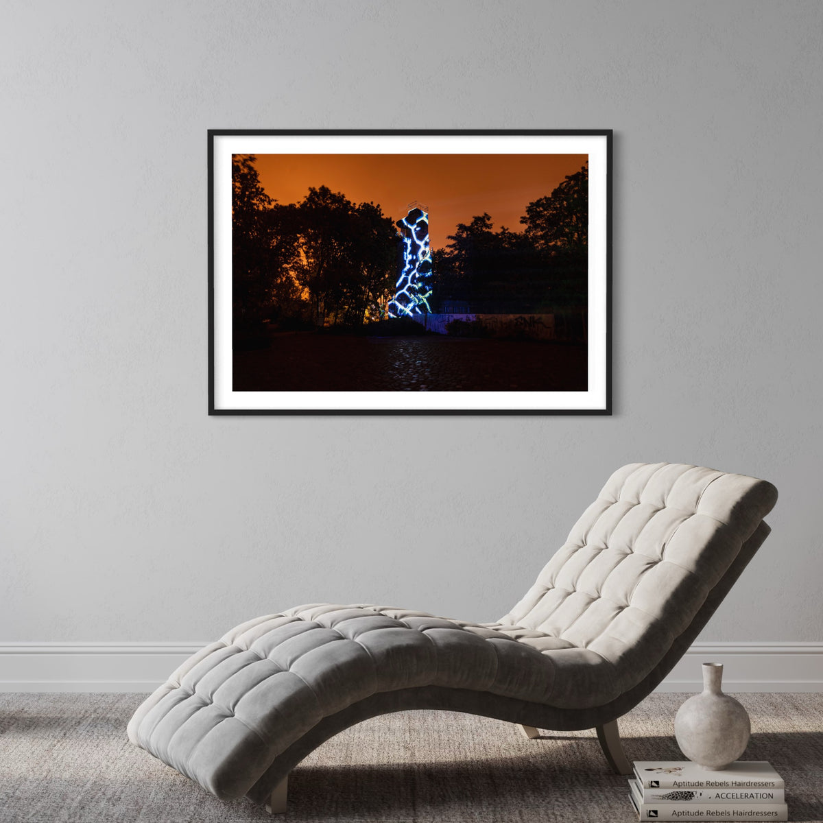 Hidden Places Berlin observation tower/ aussichtsturm 2020 (signed + Frame)