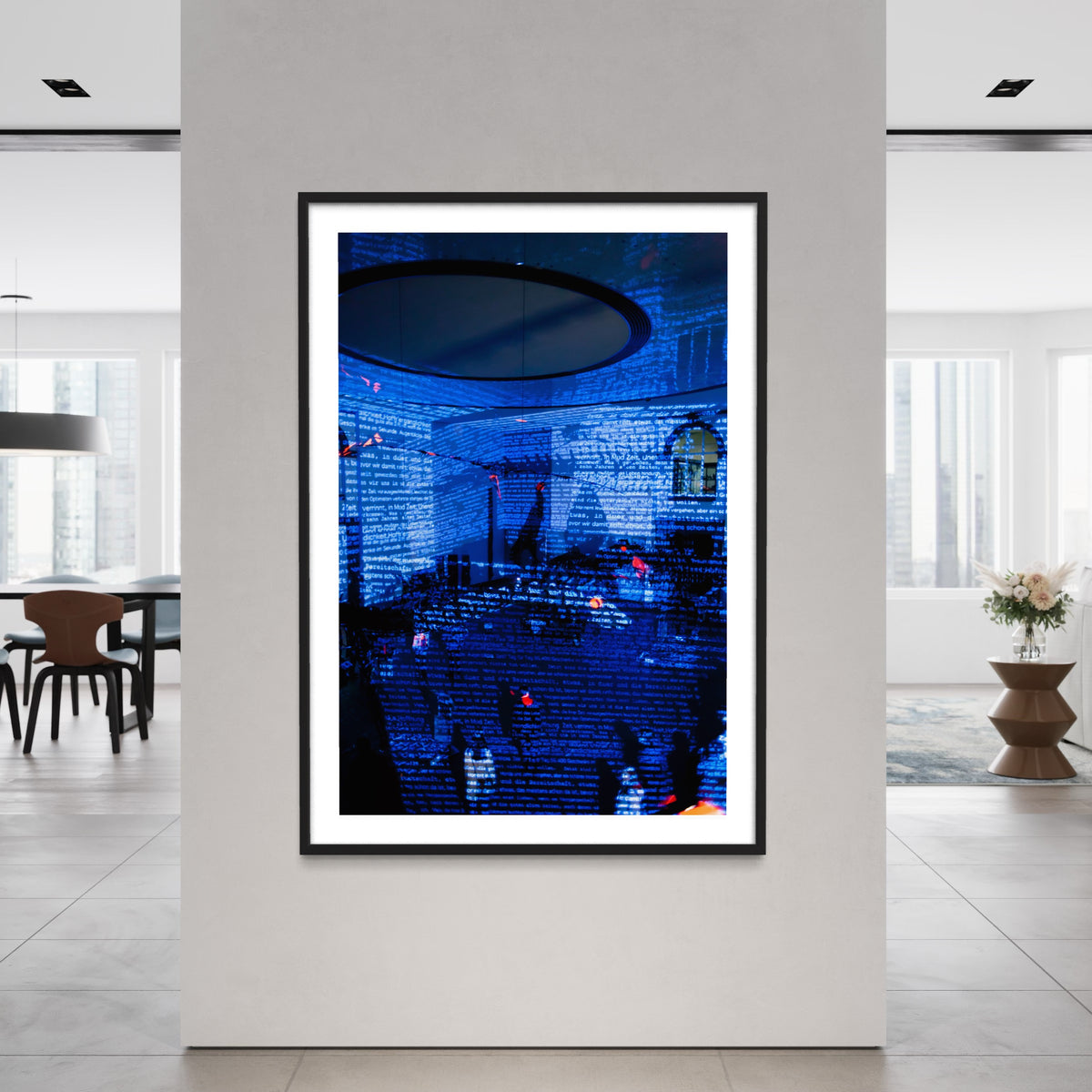 Frankfurt Luminale 2010 Time Shadows  (signed + Frame)