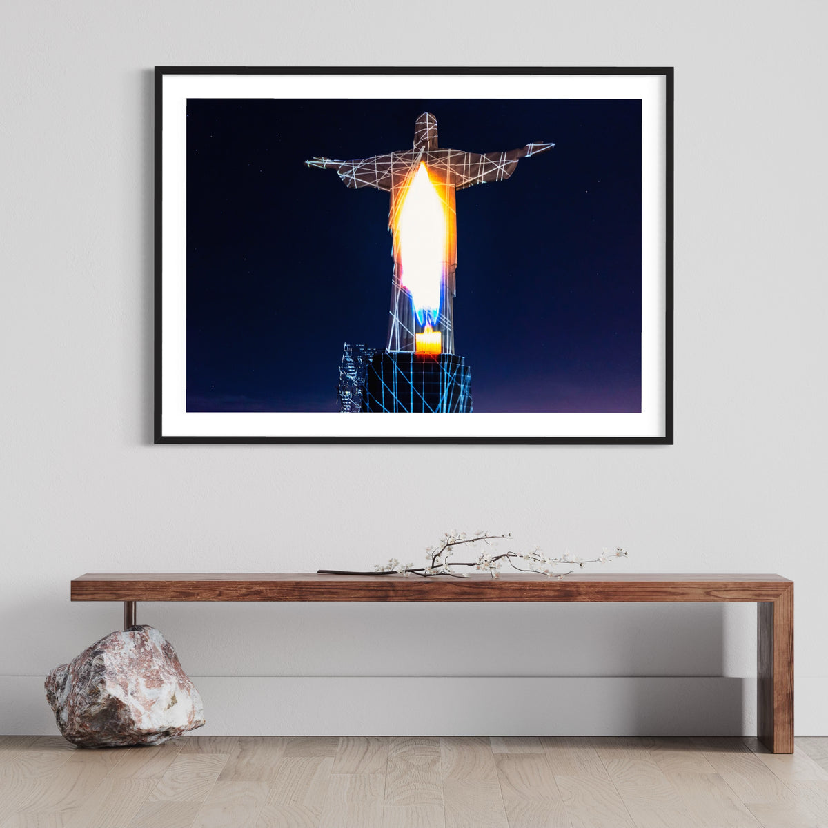 Cristo Redentor/ Rio de Janeiro 2014 (signed + Frame)