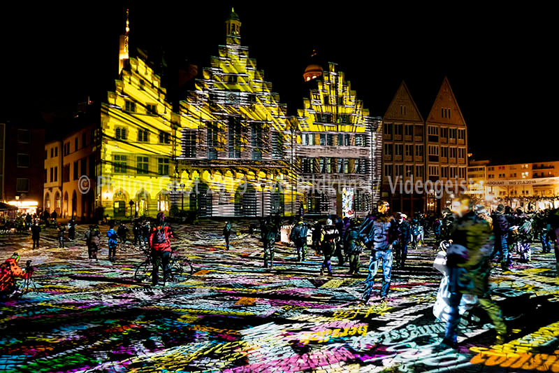 Frankfurt Römer Luminale 2018 „Frankfurt Fades“ (signed + Frame)