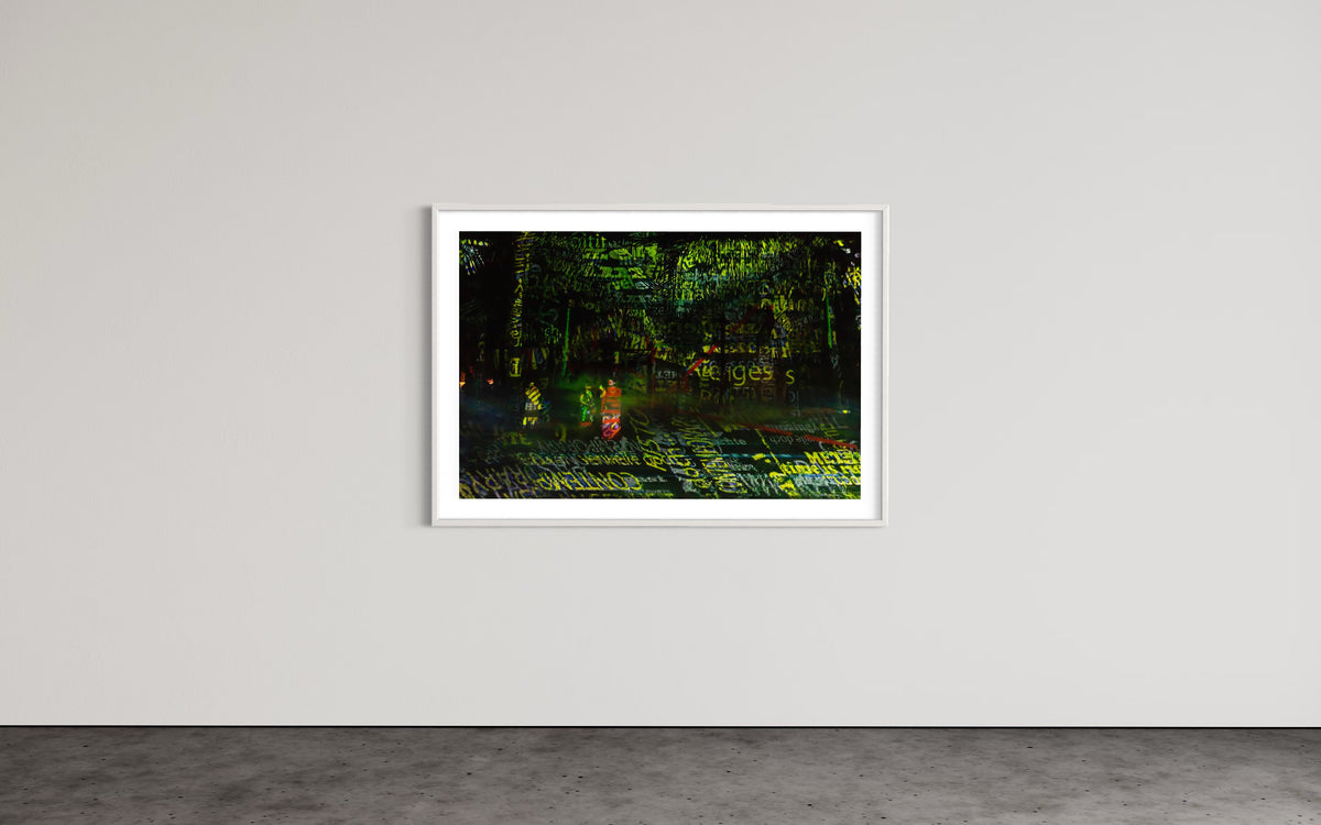 Bangladesh Hidden Places Devi Nibash 2015 (signed + Frame)