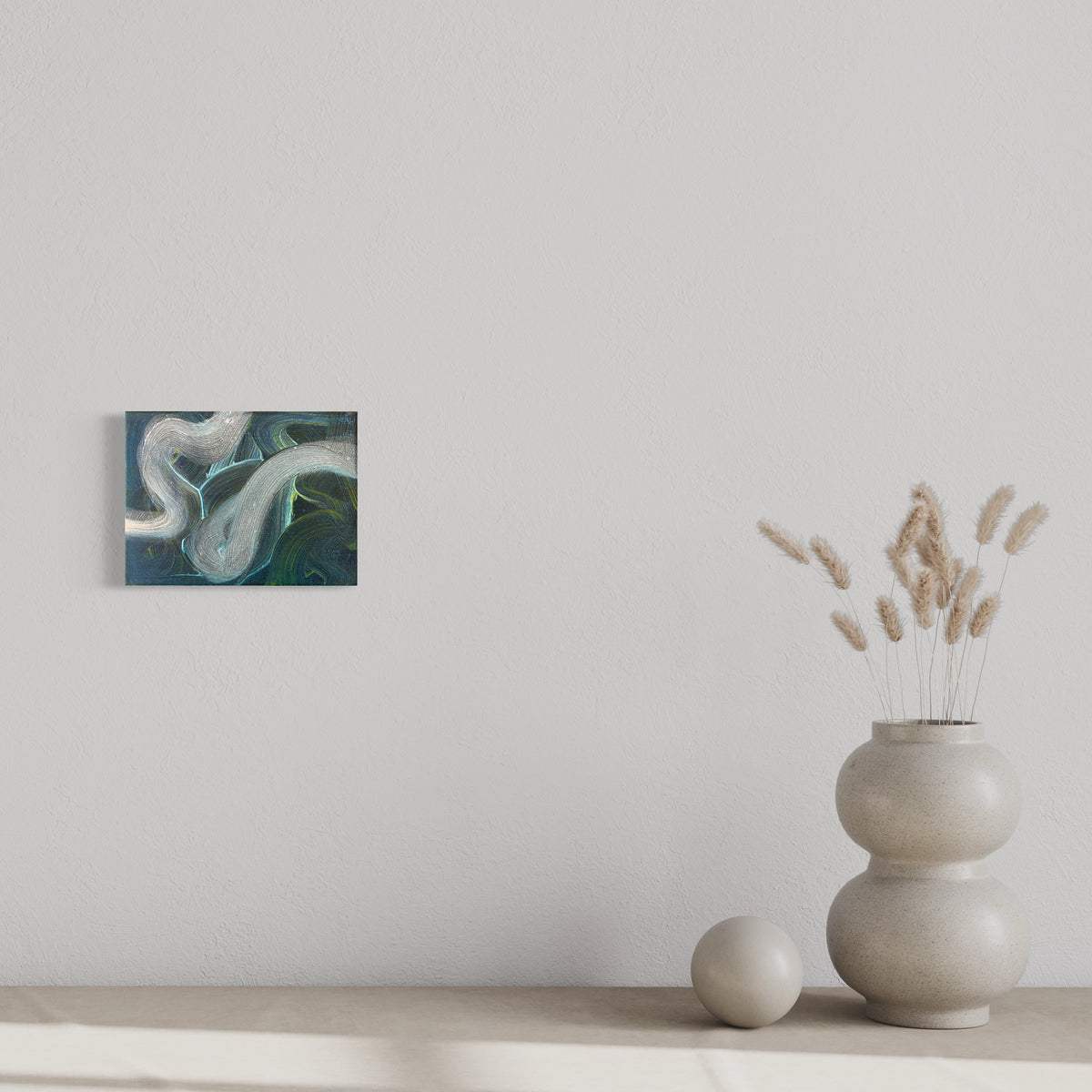 Untitled/ ohne Titel - Painting on Canvas 2007 (24x18cm)