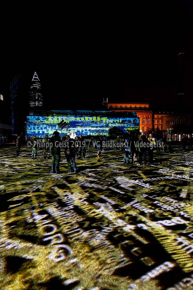 Frankfurt / Main / Luminale 2012 Time Drifts Kulturcampus / Goethe University Frankfurt  15.-20 April 2012 (signed + Frame)