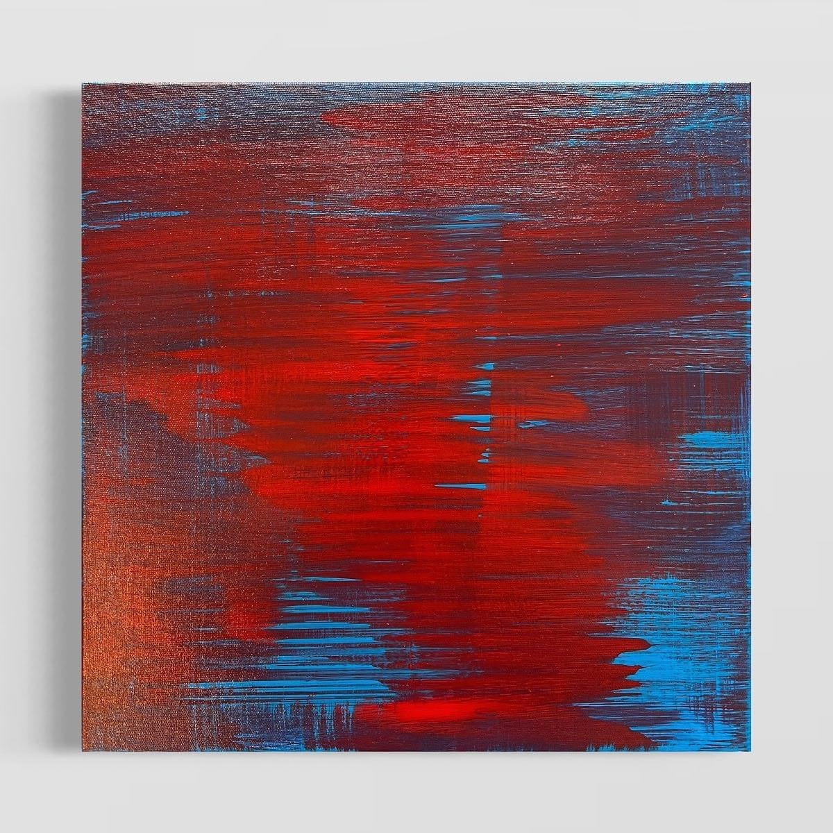Untitled/ ohne Titel - Painting on Canvas 2021 (40x40cm)