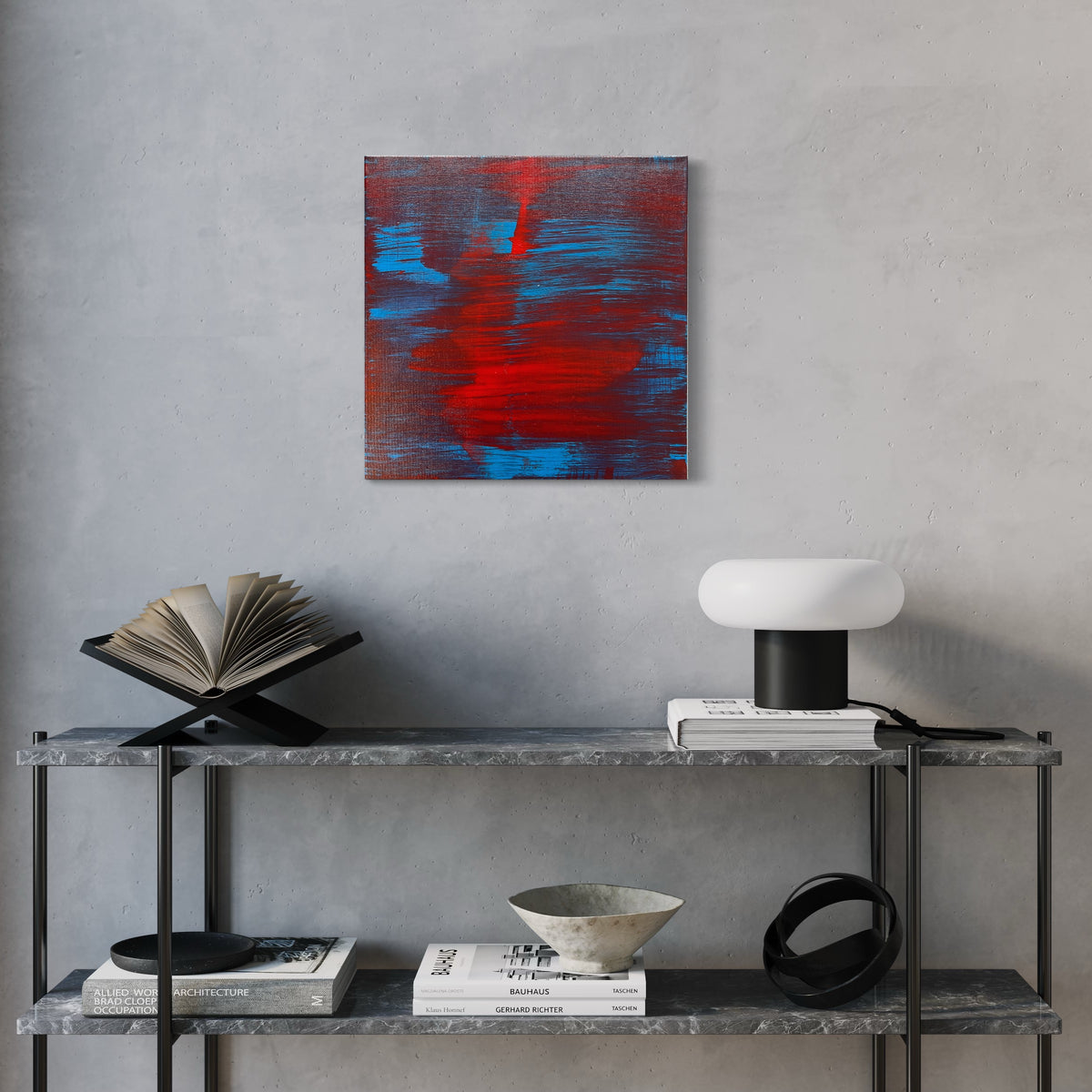 Untitled/ ohne Titel - Painting on Canvas 2021 (40x40cm)