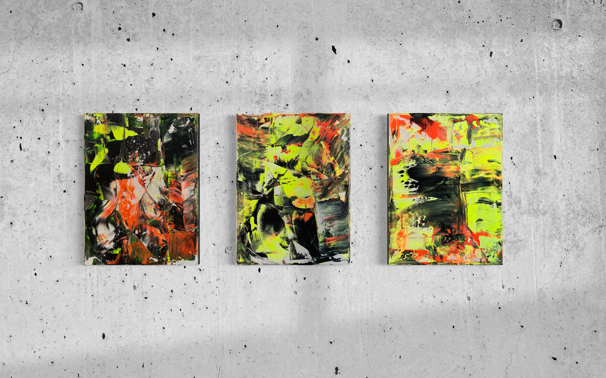 Untitled/ ohne Titel - Painting on Canvas 2022 (40x30cm)