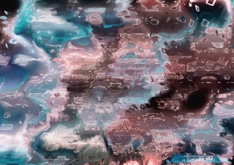 Generative Art / Videostill Beethoven Morph-Series 2020 (signed)