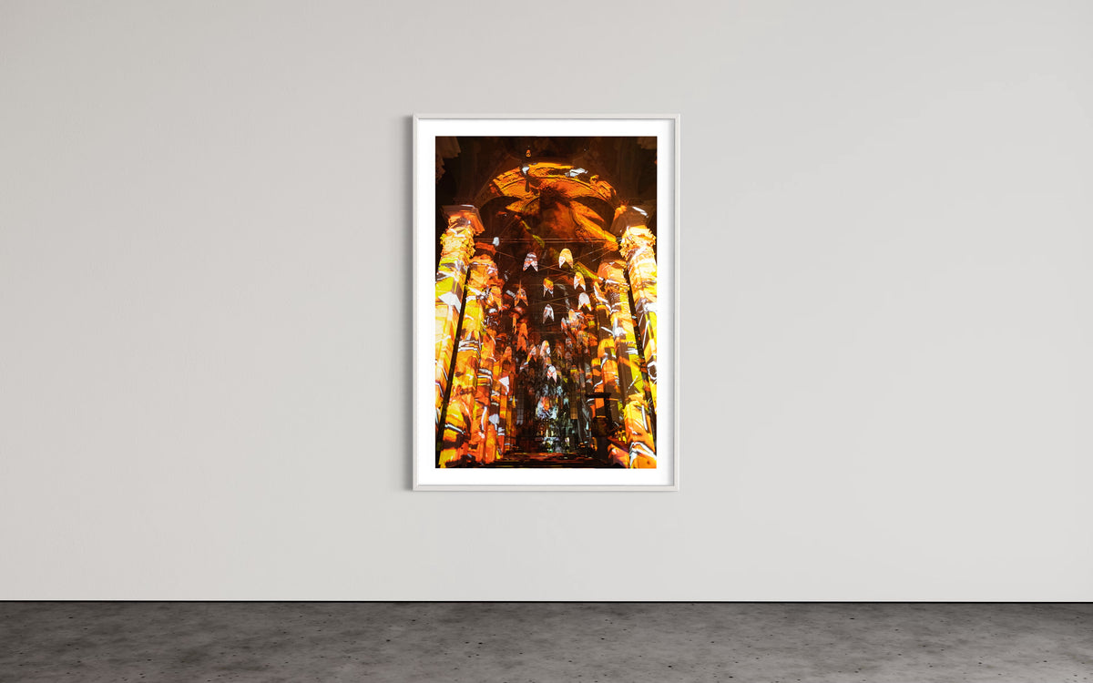 Munich / München Hl.Geist Kirche Unter Flügeln/ Under Wings 2019 (signed + Frame)