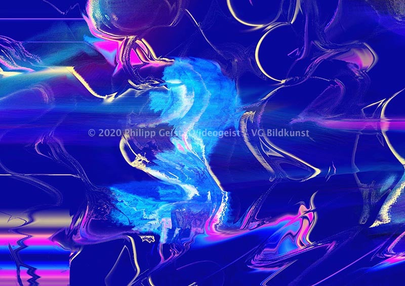 Generative Art / Videostill Beethoven Morph-Series 2020 (signed)