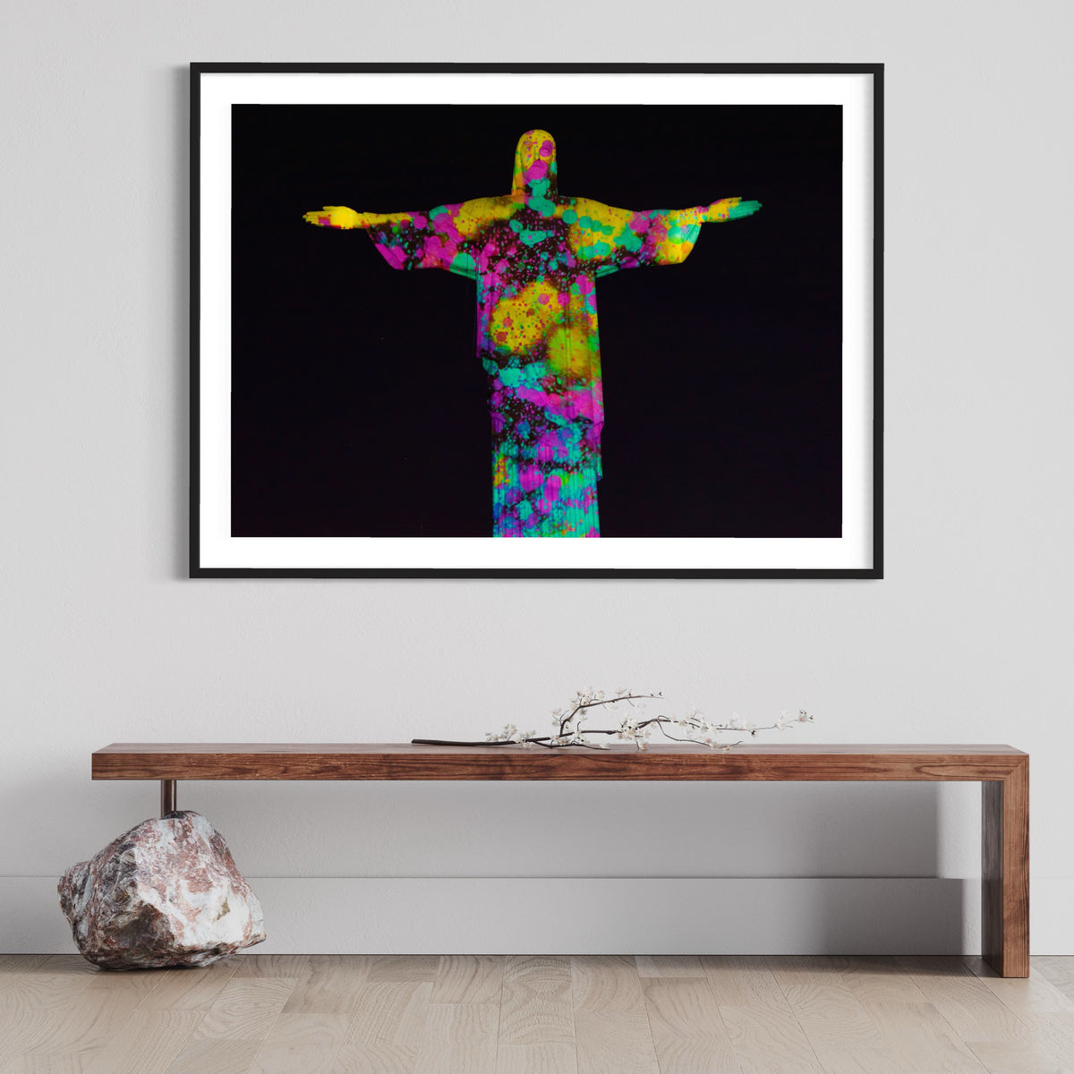 Cristo Redentor/ Rio de Janeiro 2014  (signed + Frame)
