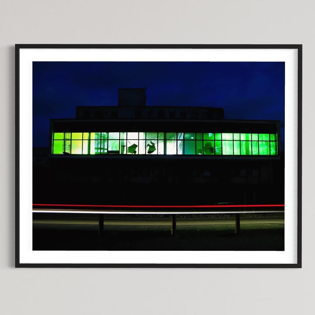 Ahrenshoop „Broken Time Lines“ Hidden Places ehemaliges Kurhaus 2008 /  (signed + Frame)