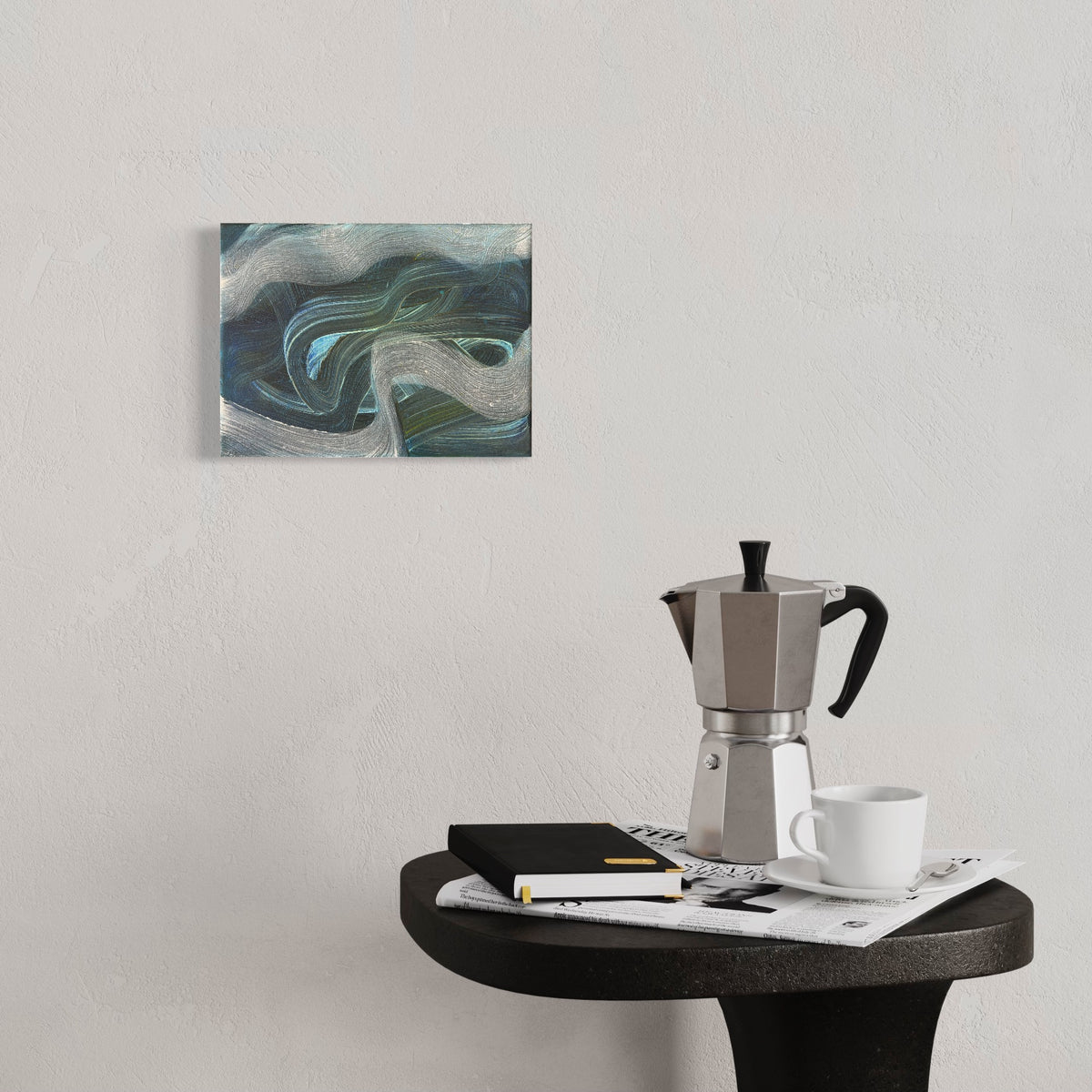 Untitled/ ohne Titel - Painting on Canvas 2007 (24x18cm)