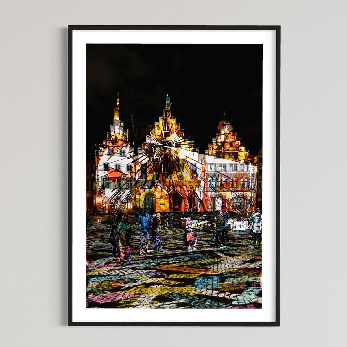 Frankfurt Römer Luminale 2018 „Frankfurt Fades“ (signed + Frame)