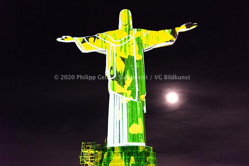Cristo Redentor/ Rio de Janeiro 2014  (signed + Frame)