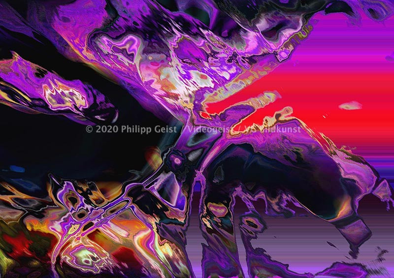 Generative Art / Videostill Beethoven Morph-Series 2020 (signed)
