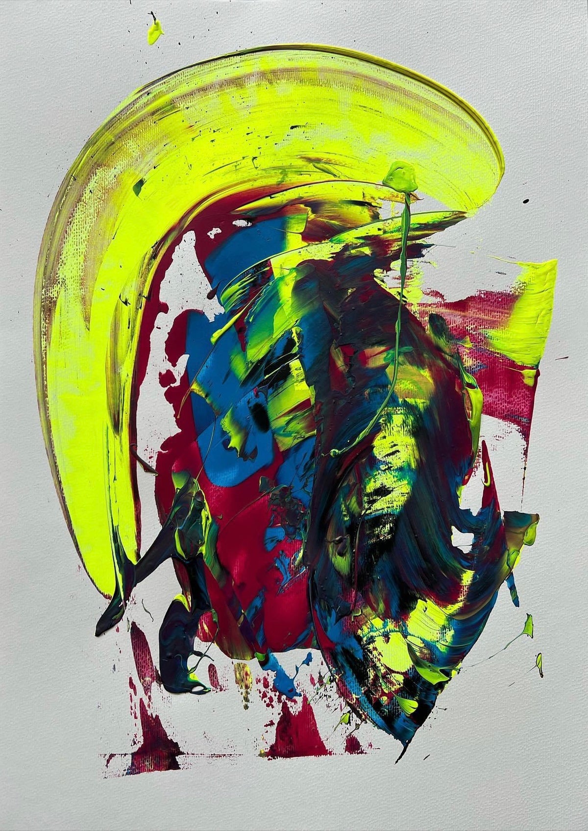Painting on Paper #124