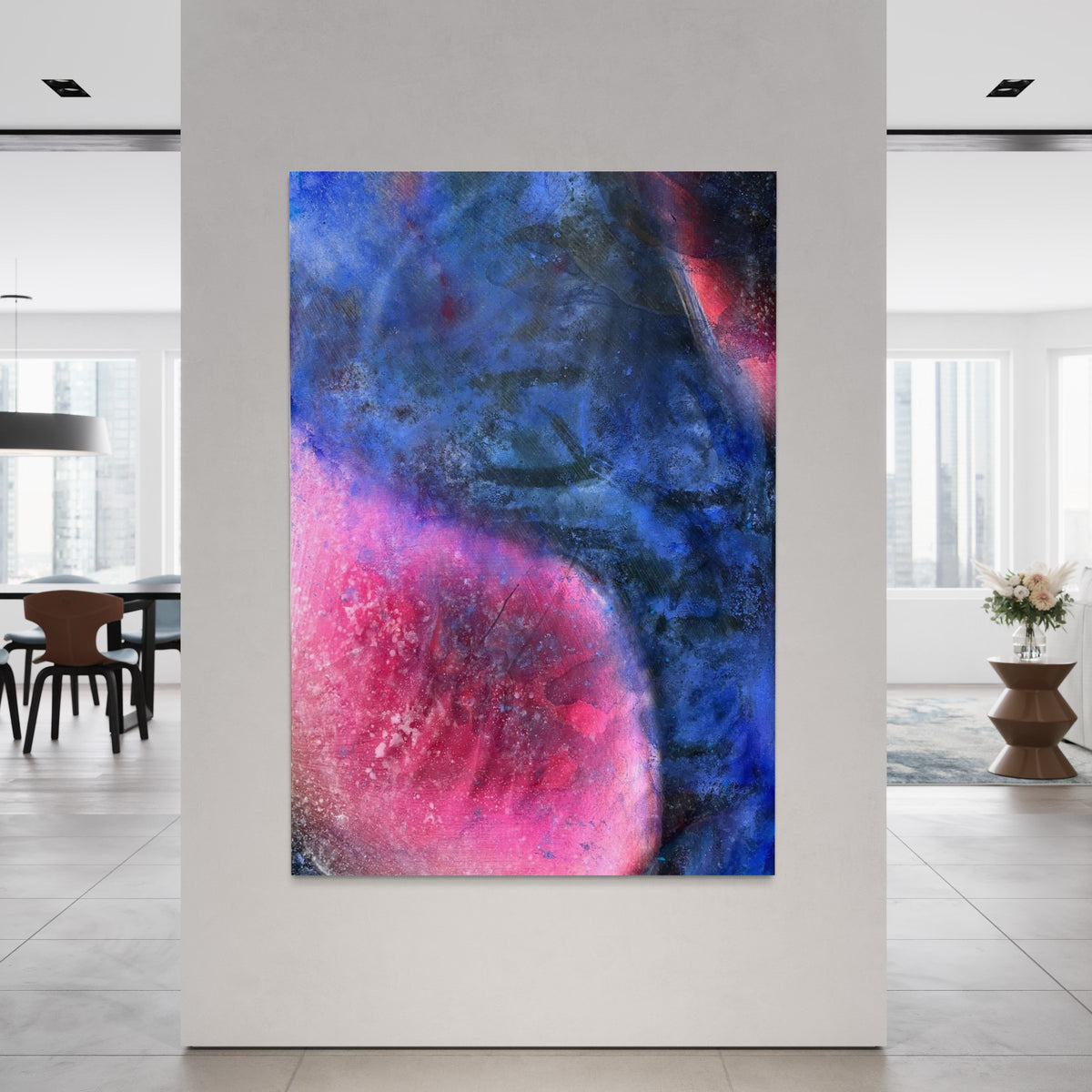 Overpainting Fine Art Print on Canvas 2022